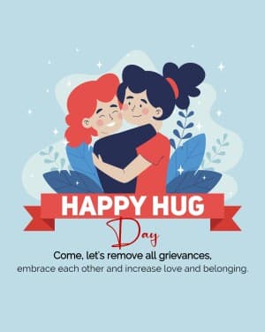 Hug Day illustration