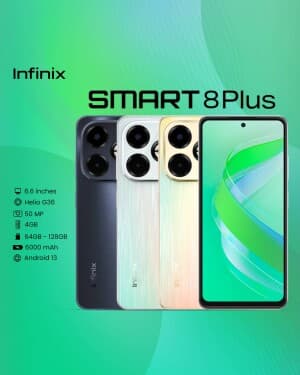 Infinix business flyer