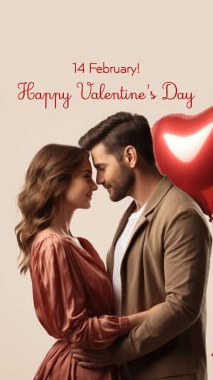 Valentine's day Insta Story facebook ad banner