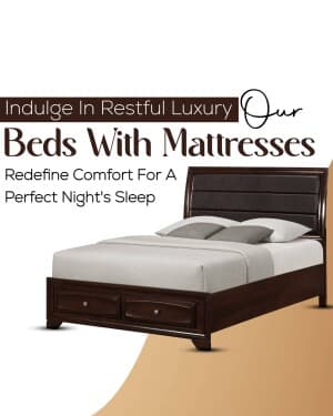 Bed facebook ad