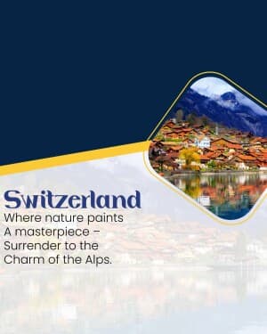Switzerland business flyer