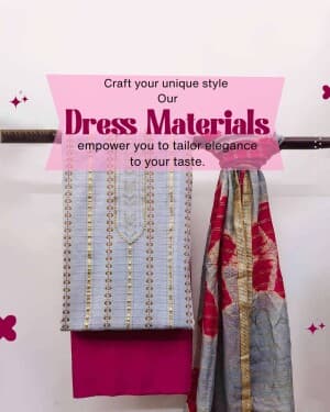 Dress Material poster