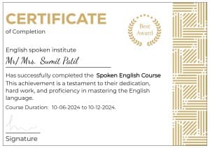 Certificate image