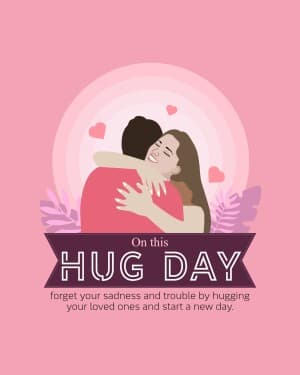 Hug Day banner