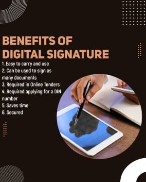 Digital Signature business image