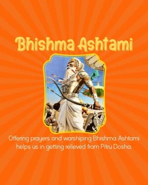 Bhishma Ashtami flyer