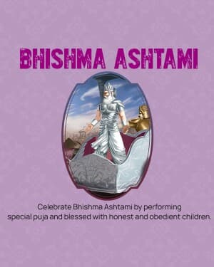 Bhishma Ashtami graphic