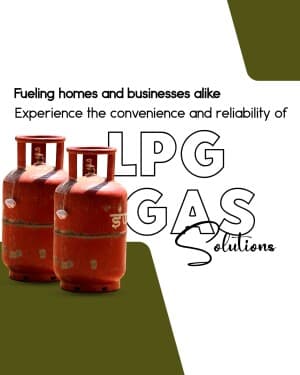 Gas marketing poster