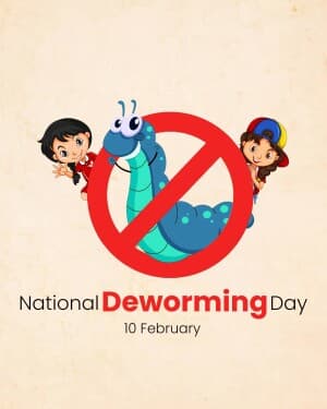 National Deworming Day illustration