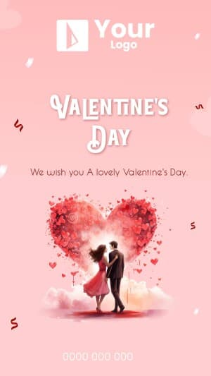 Valentine's Day Wishes custom template