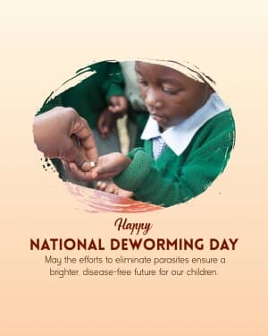 National Deworming Day graphic