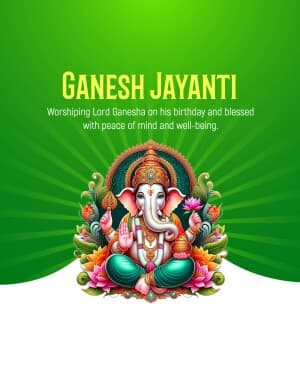 Ganesh Jayanti graphic