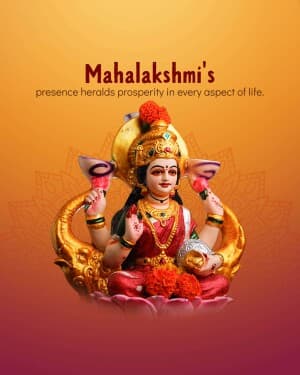 Mahalakshmi JI banner