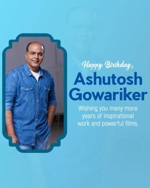 Ashutosh Gowariker Birthday video