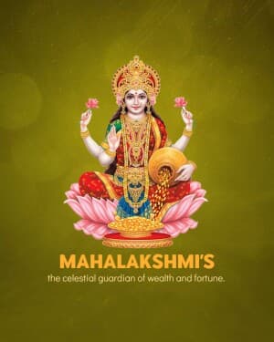 Mahalakshmi JI poster