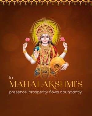 Mahalakshmi JI Instagram banner