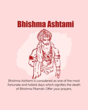 Bhishma Ashtami poster