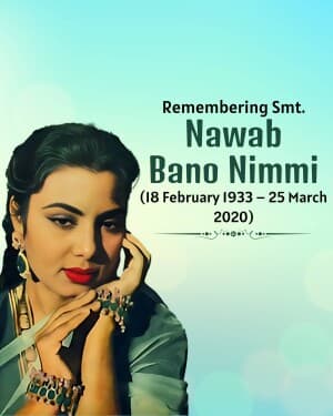 Nawab Bano Nimmi Jayanti video