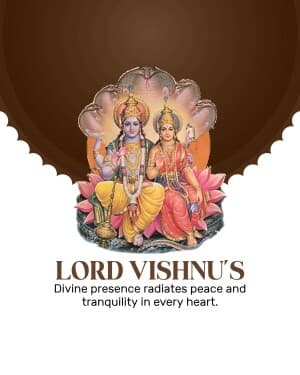 God Vishnu facebook banner