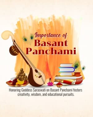 Importance of Vasant Panchami banner