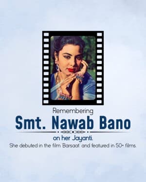 Nawab Bano Nimmi Jayanti poster