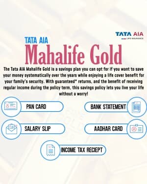 Tata Aia Life Insurance business video