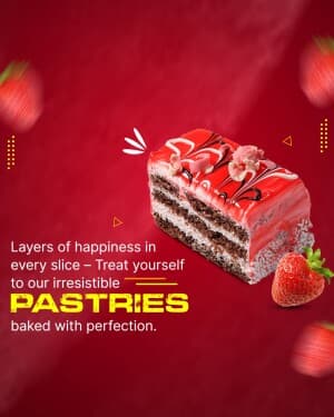 Pastry poster