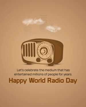 World Radio Day post