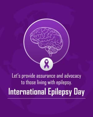 International Epilepsy Day flyer