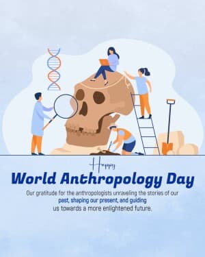 World Anthropology Day illustration