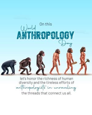 World Anthropology Day graphic