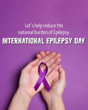 International Epilepsy Day post