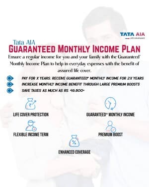Tata Aia Life Insurance business banner