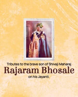 Rajaram Bhosale Jayanti video