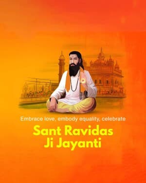 Guru Ravidas Jayanti graphic