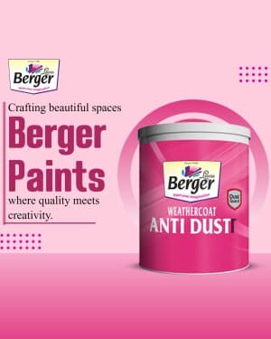 Berger Paints poster