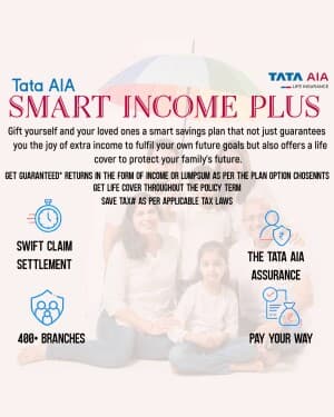 Tata Aia Life Insurance business template