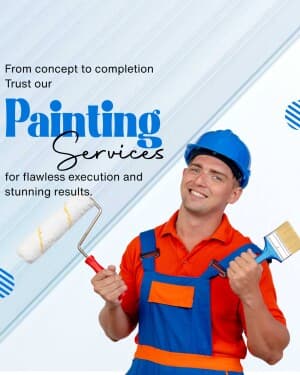 Painting Services marketing post