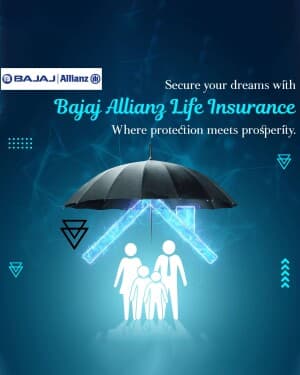 Bajaj Allianz Life Insurance Co Ltd business flyer
