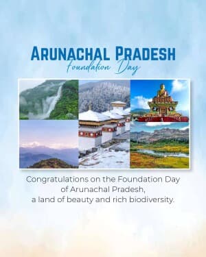 Arunachal Pradesh Foundation Day image