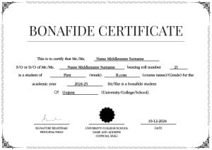 Certificate custom template