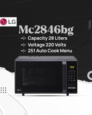 LG promotional template