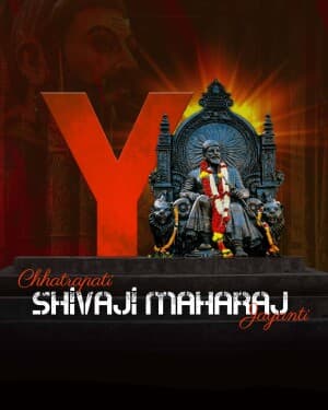 Basic Alphabet - Chhatrapati Shivaji Maharaj Jayanti event poster
