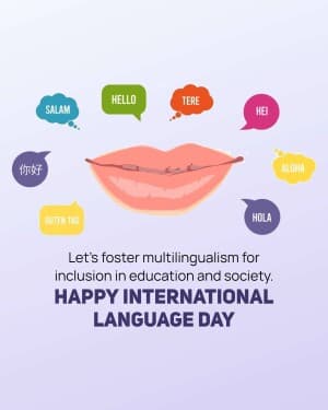 International Mother Language Day image