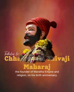 Chhatrapati Shivaji Maharaj Jayanti image