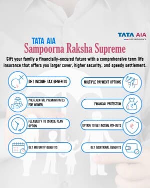 Tata Aia Life Insurance banner