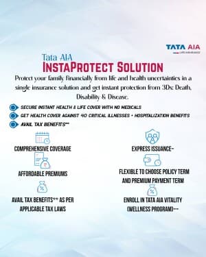 Tata Aia Life Insurance template