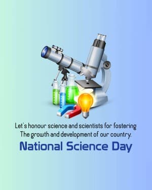 National Science Day video