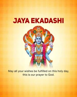 Jaya Ekadashi post