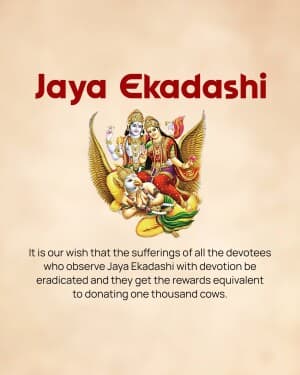 Jaya Ekadashi poster